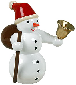 Schneemann als Weihnachtsmann Schneemann als Weihnachtsmann