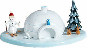 Räucherhaus Schneemann